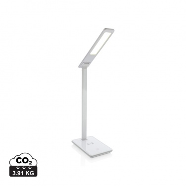 Logo trade promotional merchandise image of: 5W Wireless Charging Desk Lamp